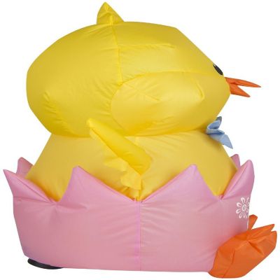 Gemmy Airdorable Airblown Easter Hatching Chick  1.5 ft Tall  Yellow Image 1