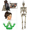 Ghost Investigator Posable Skeletons Halloween Decorating Kit - 6 Pc. Image 1