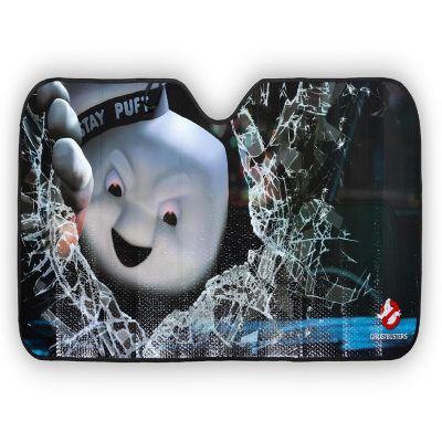 Ghostbusters Angry Stay Puft Marshmallow Man Car Sunshade  58 x 27.5 Inches Image 1