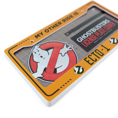 Ghostbusters ECTO-1 License Plate Frame For Cars  Ghostbusters Collectible Image 3