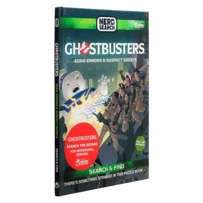 Ghostbusters Eerie Errors and Suspect Ghosts Nerd Search Book Image 1