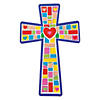 Giant Cross Mosaic Sticker Scenes - 12 Pc. Image 1