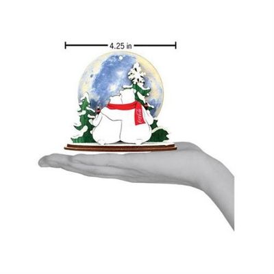 Ginger Cottages Polar Bear Moon Watch CCO114 Ornament, Multi #84213 Image 2