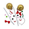 Gingerbread Bulb Ornament Craft Kit - Makes 12 Image 1