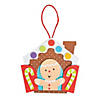 Gingerbread in a Window Ornament Craft Kit - Makes 12 Image 1