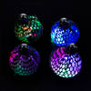 Glitter Light-Up Mesh Squeeze Balls Image 1