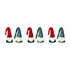 Gnome Gnome Wine Bottle Topper (Set Of 6) 7"H Wool Image 4