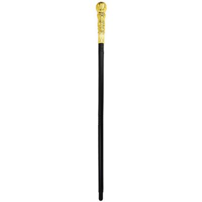 Gold Costume Walking Cane Elegant Prop Stick Dress Canes Costume Accessories for Adults and Kids Image 1