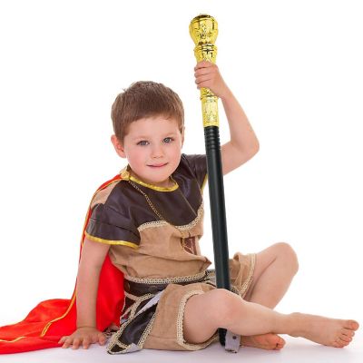 Gold Costume Walking Cane Elegant Prop Stick Dress Canes Costume Accessories for Adults and Kids Image 2