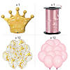 Gold Crown Balloon Bouquet - 26 Pc. Image 1