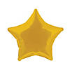 Gold Star 18" Mylar Balloon Image 1