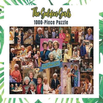 Golden Girls Collage '80s Puzzle For Adults And Kids  1000 Piece Jigsaw Puzzle Image 2