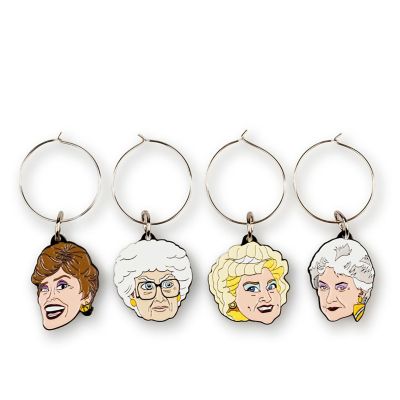Golden Girls Wine Charms, Set of 4 Image 3