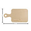 Good Wood By Leisure Arts Plaques Rectangle With Handle & Rectangle With Hole Board Set Image 3