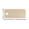 Good Wood By Leisure Arts Plaques Rectangle With Handle & Rectangle With Hole Board Set Image 4