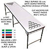 GoPong 8 Foot Beer Pong Table with Customizable Dry Erase Surface Image 1