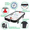 GoSports 40 Inch Table Top Air Hockey Game for Kids - Black Image 1