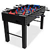 Gosports 48" game room size foosball table - black finish - includes 4 balls and 2 cup holders Image 1