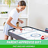 GoSports 48 Inch Air Hockey Arcade Table for Kids - Includes 2 Pushers, 3 Pucks, AC Motor, and LED Scoreboard Image 4