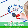 GoSports 48 Inch Air Hockey Arcade Table for Kids - Includes 2 Pushers, 3 Pucks, AC Motor, and LED Scoreboard Image 3