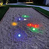 GoSports 85mm LED Bocce Ball Game Set - Includes 8 Light Up Bocce Balls (8.5oz each), Pallino, Case and Measuring Rope Image 4