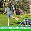 GoSports Baseball Strike Zone Target for Plastic Balls - Compatible with Blitzball and Wiffle Ball Image 4