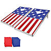 GoSports Cornhole PRO Regulation Size Game Set - American Flag Design Image 1