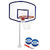 GoSports Deck-Mounted Splash Hoop Elite Inground Pool Basketball Game Image 1