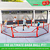 GoSports Gagagon 15 ft Gaga Ball Pit - Portable Indoor/Outdoor Game Set - Includes 2 Balls and Carrying Case Image 1