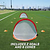 GoSports - Portable Pop Up Soccer Goals: Set of 2 Image 4