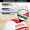 GoSports Pro Series Outdoor Beach Volleyball 6 Pack - Regulation Size & Weight with Bonus Air Pump & Portable Mesh Bag Image 2