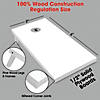 GoSports: Regulation Size Wooden Cornhole Set with White Finish - Includes Carrying Case Image 2