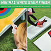 GoSports Regulation Size Wooden Cornhole Set with White Finish - Includes Carrying Case Image 3