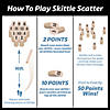 GoSports Skittle Scatter Numbered Block Toss Game Image 1