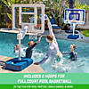 GoSports Splash Hoop ELITE 2-in-1 Full Court Pool Basketball & Volleyball Game Set Image 2