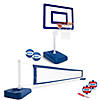 GoSports Splash Hoop ELITE 2-in-1 Pool Basketball & Volleyball Game Set Image 1