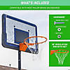 Gosports universal regulation 18" steel breakaway basketball rim - use for replacement or garage mount Image 4
