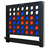 Gosports wall mounted giant 4 in a row - jumbo four in a row with coins - black Image 1