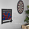 Gosports wall mounted giant 4 in a row - jumbo four in a row with coins - black Image 3