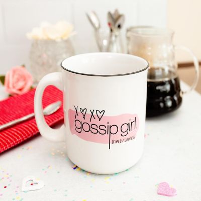 Gossip Girl "You Know You Love Me" Ceramic Camper Mug  Holds 20 Ounces Image 3