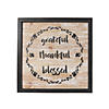 Grateful Thankful Blessed Wall Sign Image 1