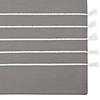Gray And White Stripe Tassel Placemat (Set Of 4) Image 1