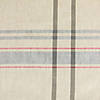 Gray French Stripe Tablecloth 60X84 Image 1