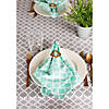 Gray Lattice Tablecloth 60X104 Image 3