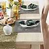 Gray Pvc Doubleframe Placemat (Set Of 6) Image 2
