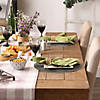 Gray Round Pvc Doubleframe Placemat 6 Piece Image 1