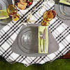 Gray Solid Wedge Table Placemat (Set Of 6) Image 3