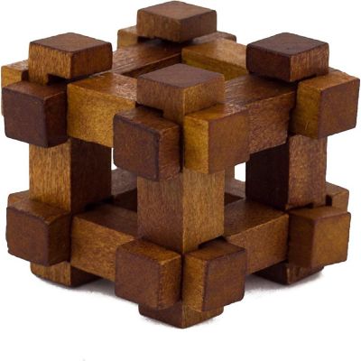 Great Mens Minds Metal and Wood Puzzles  Set of 5 Image 2