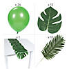 Green & Pink Tropical Balloon Table Runner Kit - 122 Pc. Image 2