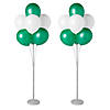 Green & White Tiered Balloon Stands Kit - 38 Pc. Image 1